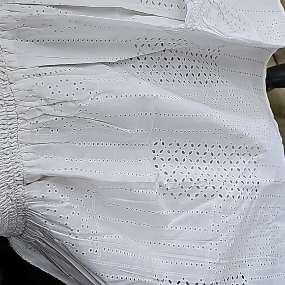 Strapless white top - Picture 13 of 14